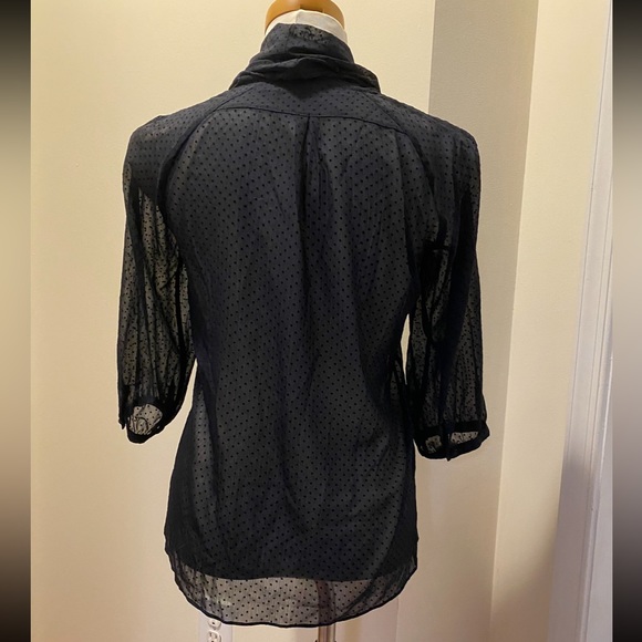 Fossil Blouse. LS. Polka Dots - Picture 5 of 5